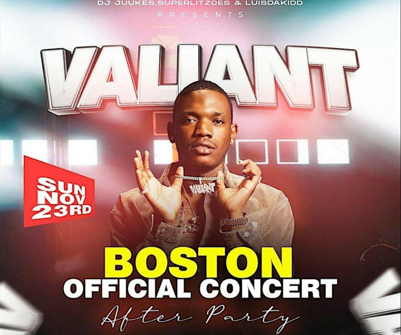 VALIANT at Hava Nightclub OFFICIAL CONCERT AFTER PARTY