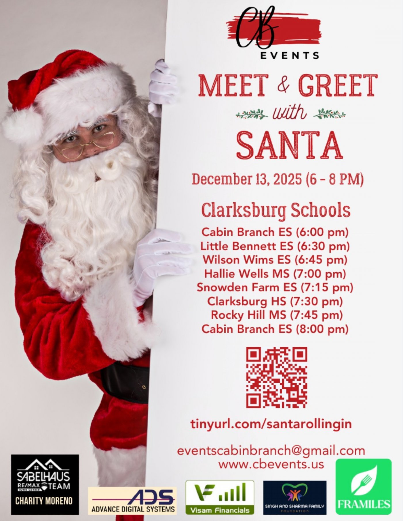 Clarksburg - Santa Is Rolling In!