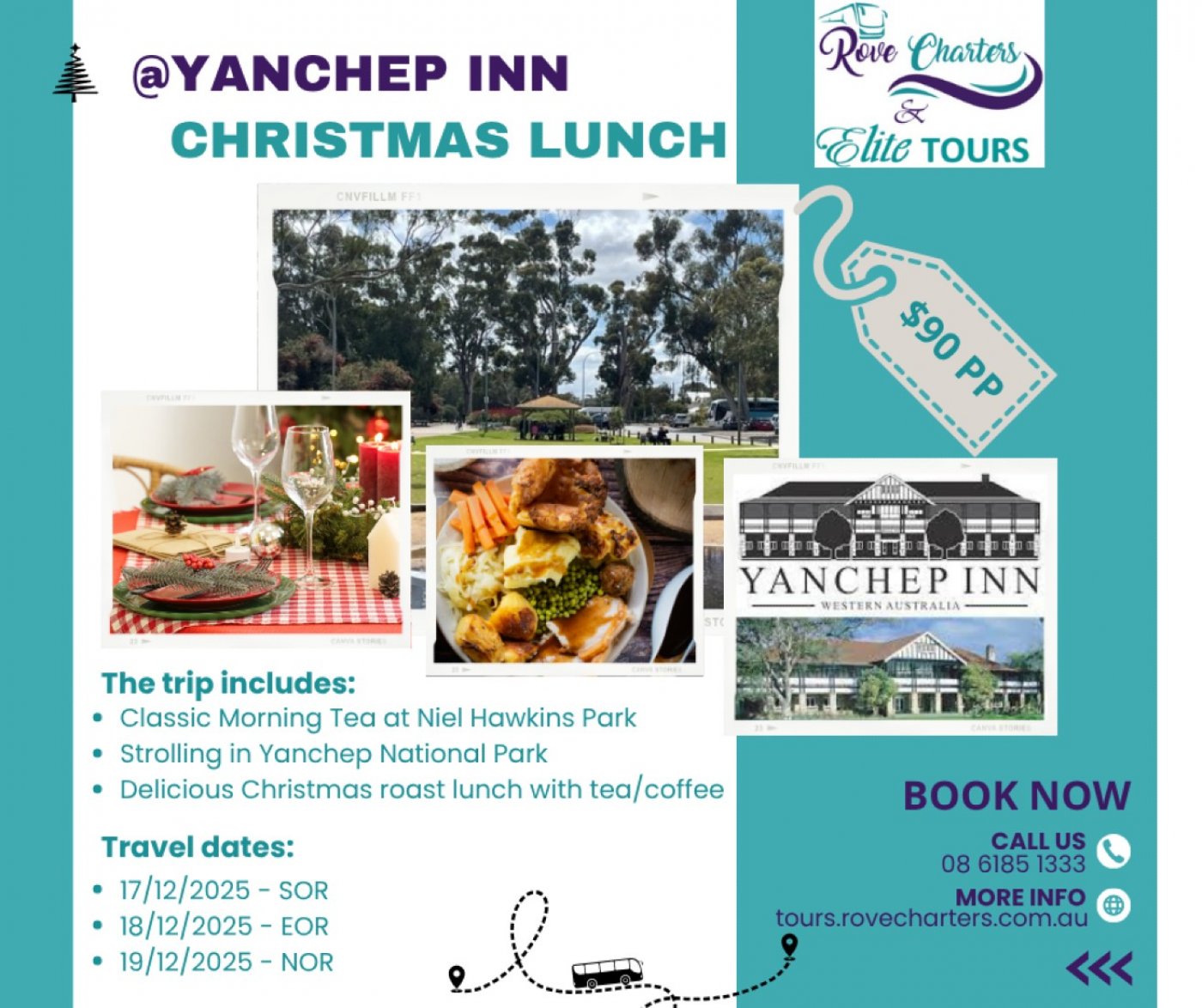 Travel Club, Yanchep Christmas Lunch 2025