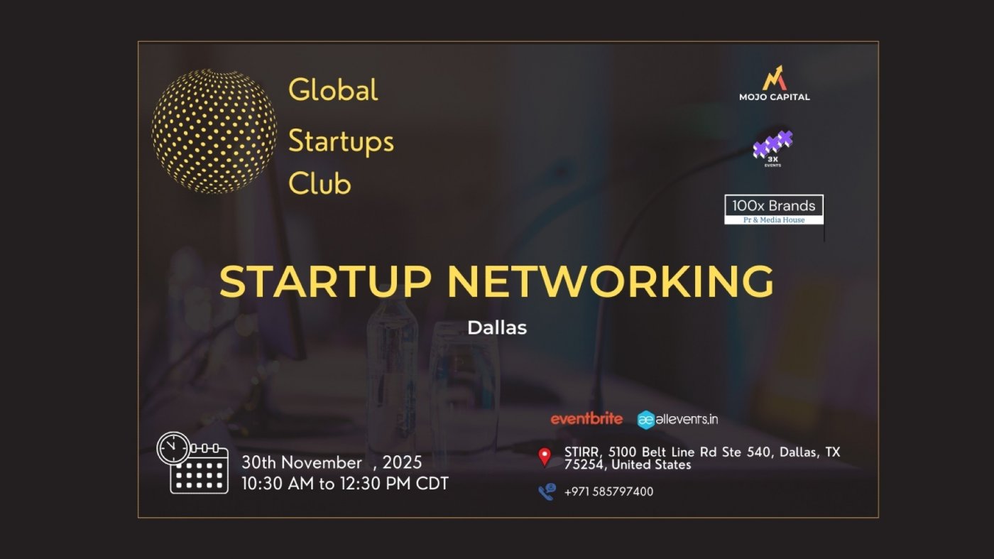 GLOBAL STARTUPS CLUB l STARTUP NETWORKING Dallas2025
