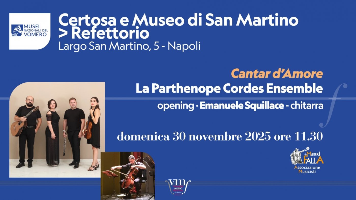 CANTAR D'AMORE - La Parthenope Cordes Ensemble