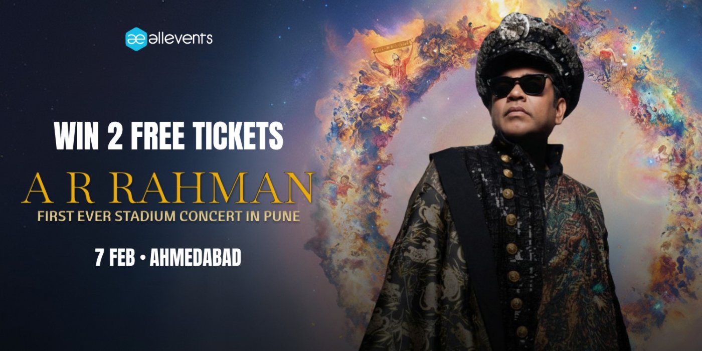 The Wonderment Tour | A.R. Rahman Live in Ahmedabad (Win 2 Free Tickets)