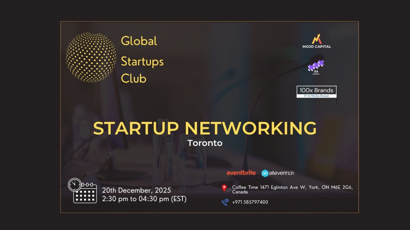 GLOBAL STARTUPS CLUB l STARTUP NETWORKING Toronto 2025