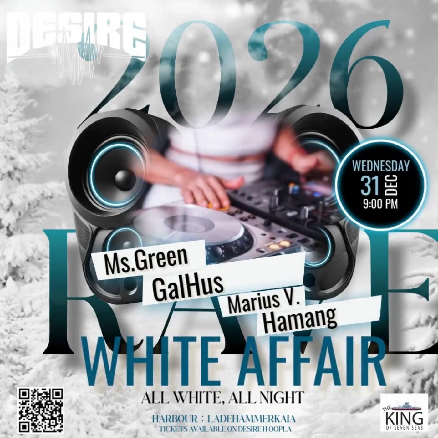 DESIRE\/\/ NYE 2026 BOAT PARTY