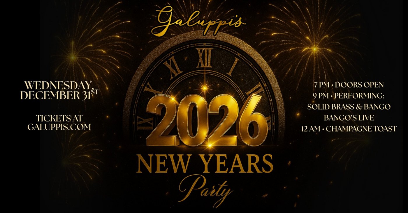 2026 NEW YEARS PARTY AT GALUPPI'S 