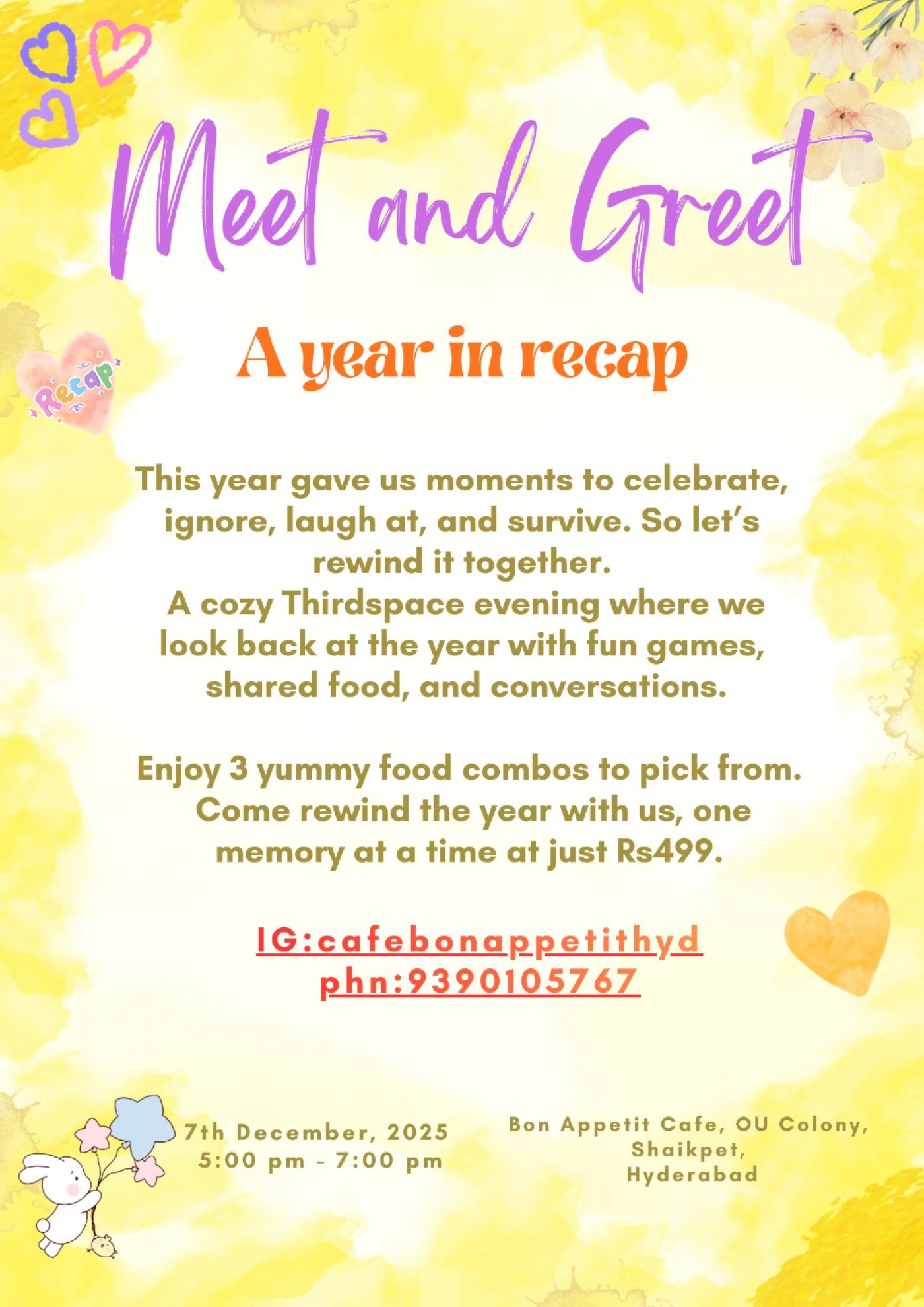 Meet and Greet - A year in Recap