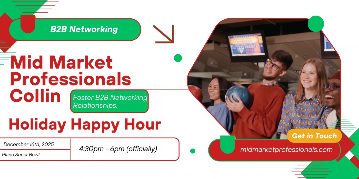 Mid Market Professionals Collin - Holiday Happy Hour!