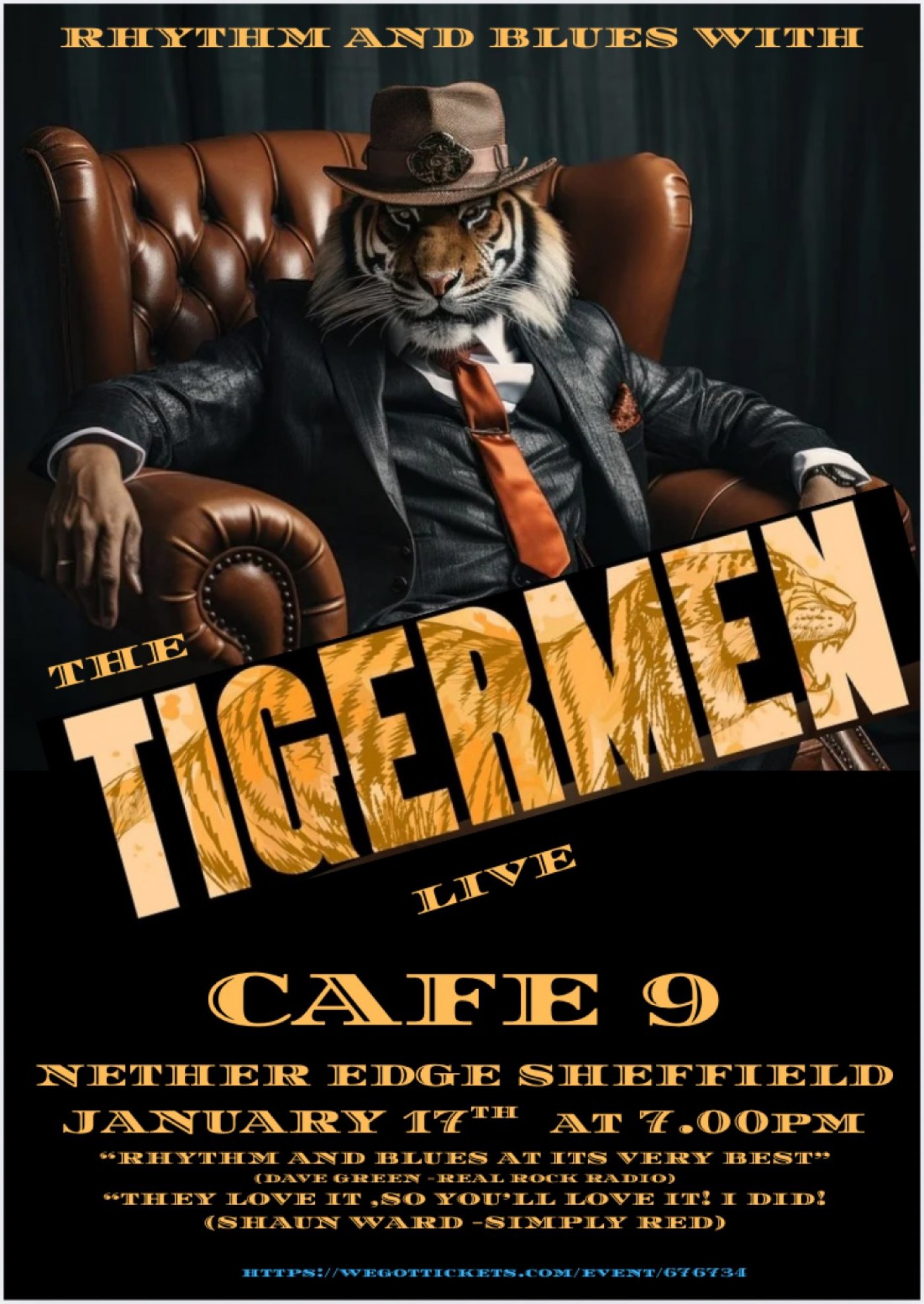 The Tigermen at Sheffield's Caf\u00e9 No9