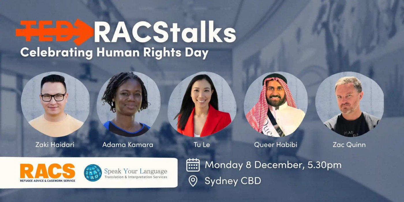 RACS-talks: Amplifying Voices for Refugees and Migrants on Human Rights Day