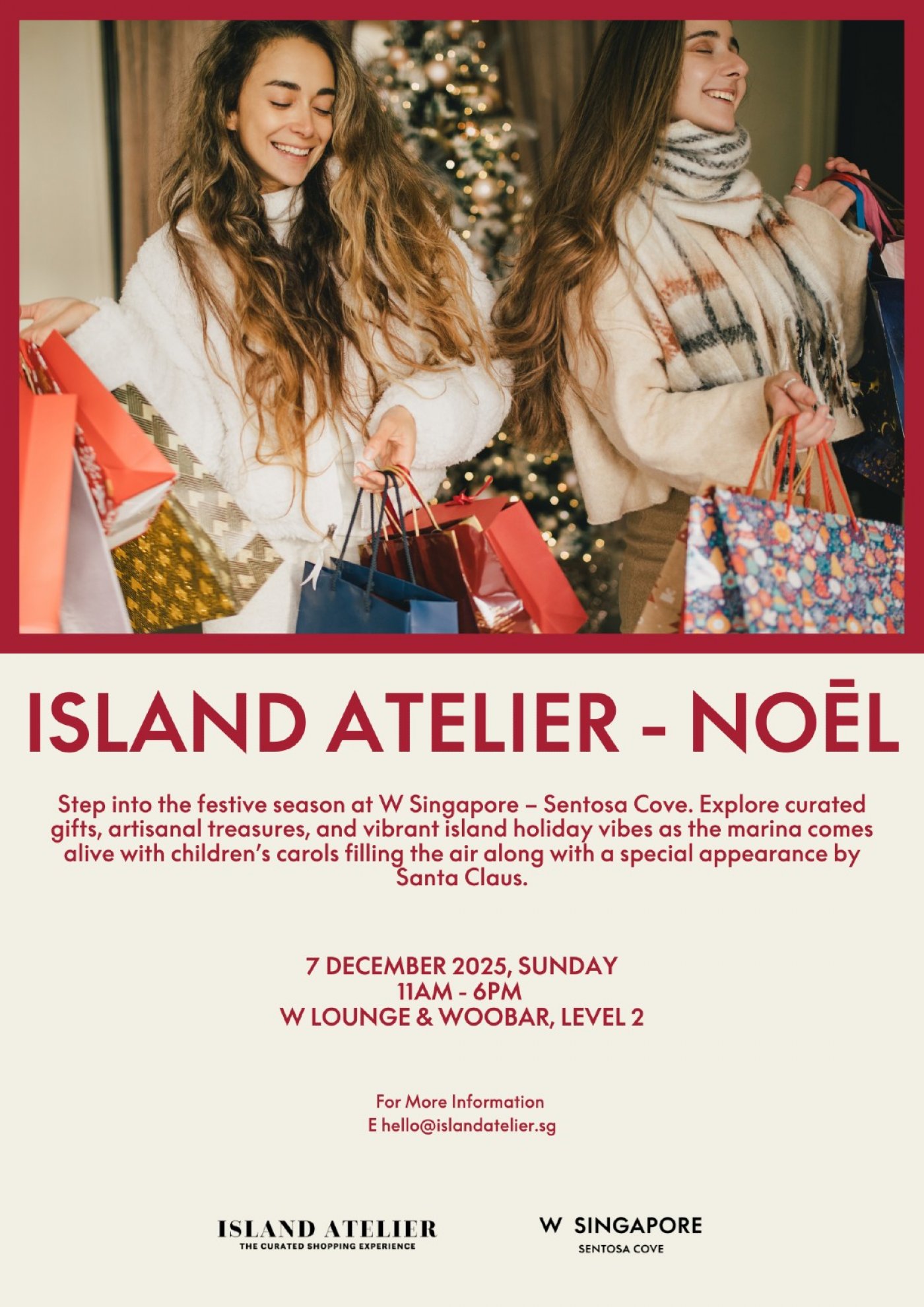 W Singapore \u2014 Sentosa Cove presents: Christmas Market with Cove Collection