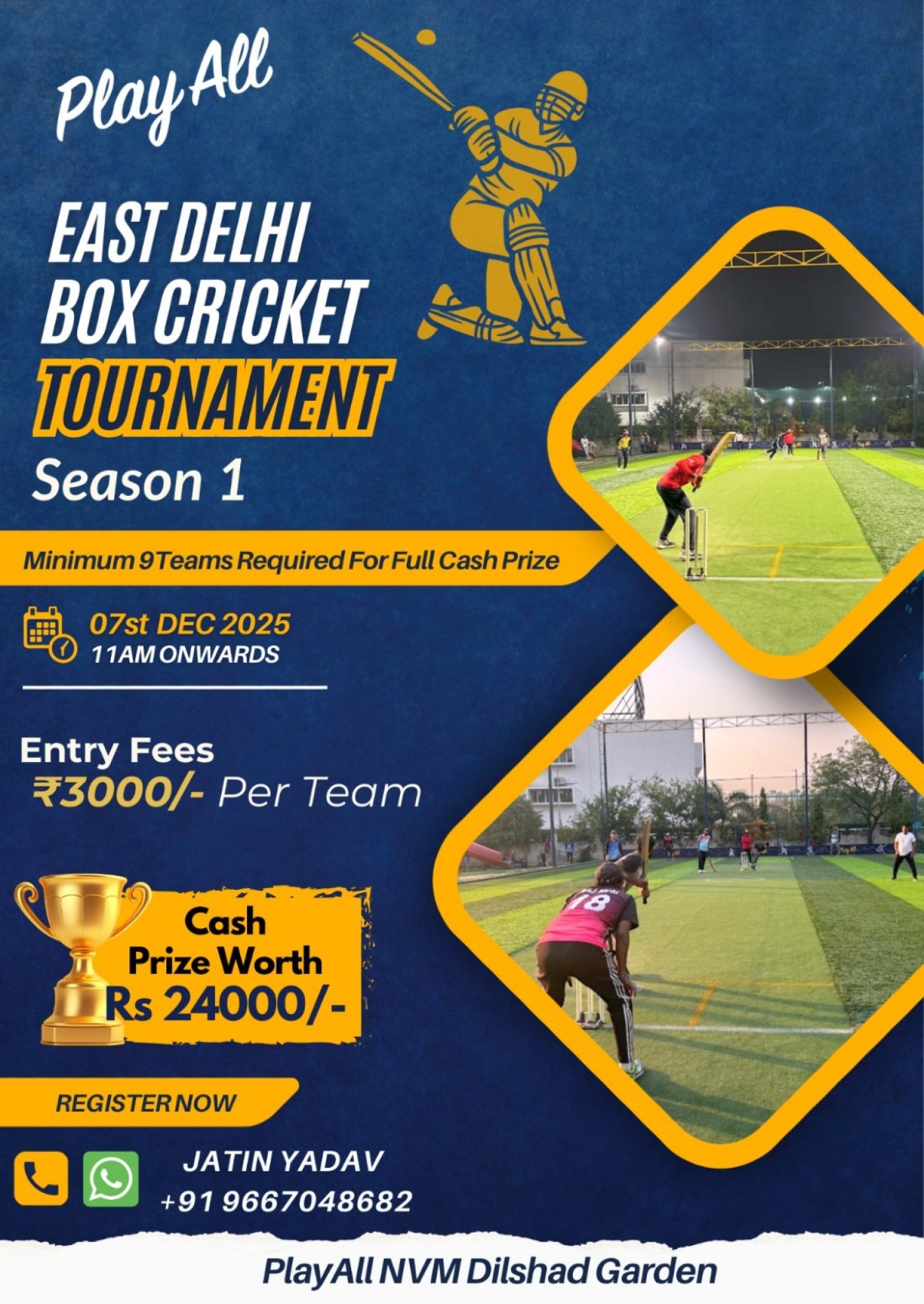 East Delhi Box Cricket Championship Season - 01 