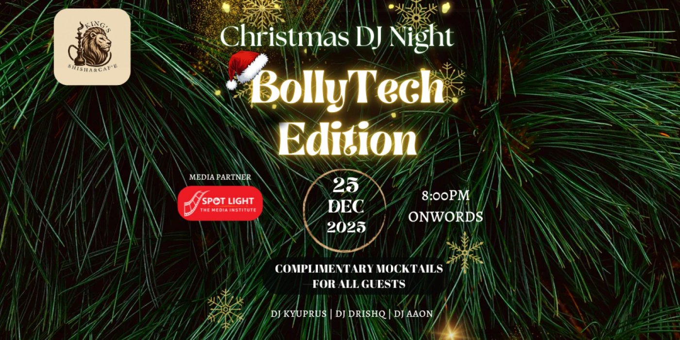 \ud83c\udf84 CHRISTMAS DJ PARTY \u2013 BOLLYTECH EDITION \ud83c\udfa7