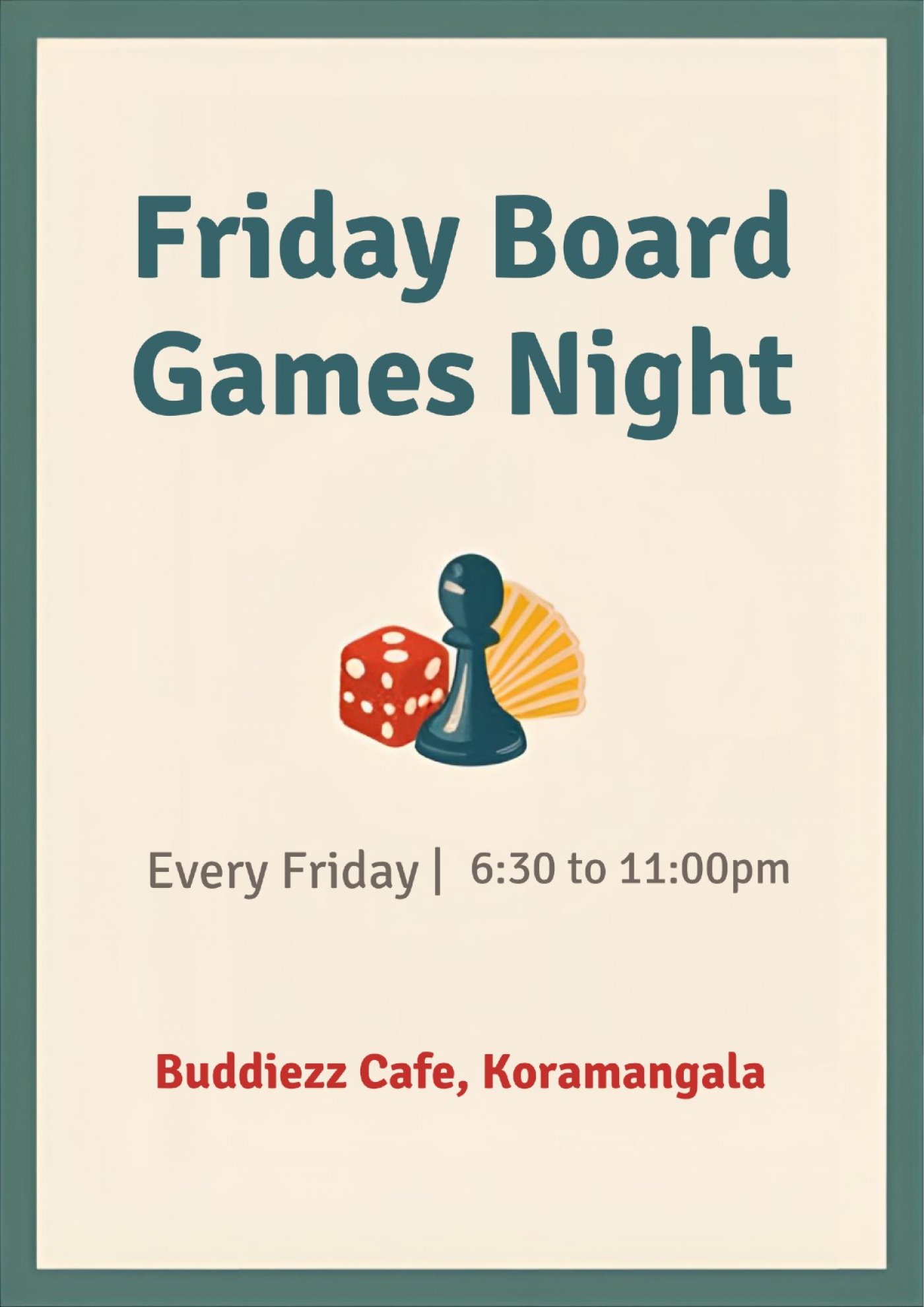 Friday Board Games Night