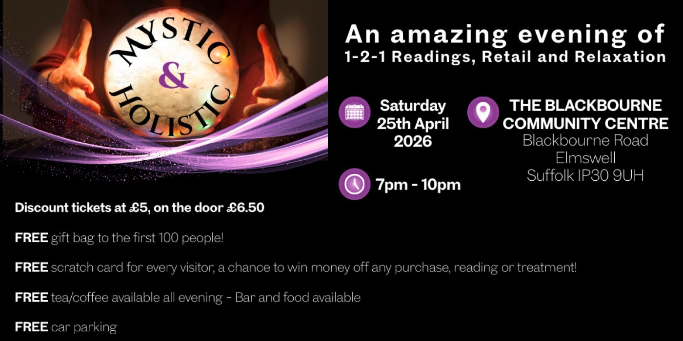 Mystic and Holistic Evening Elmswell
