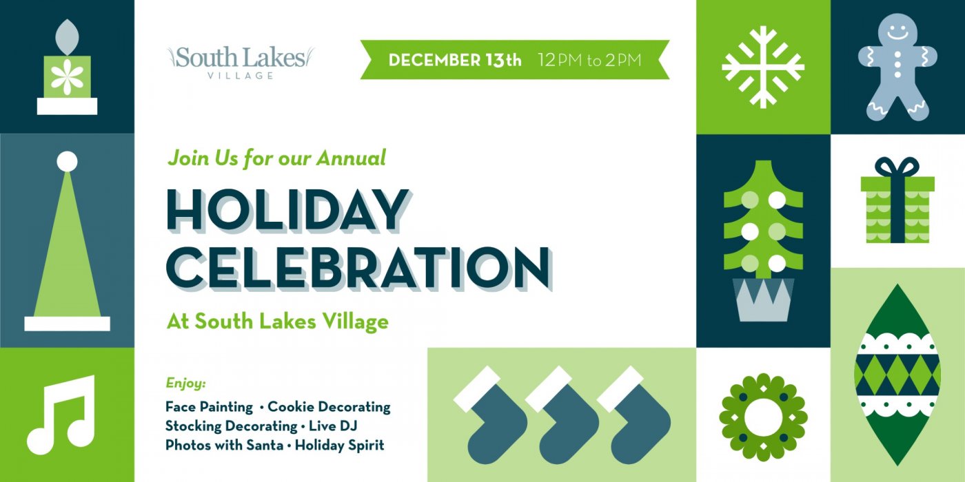 Holiday Celebration at South Lakes Village
