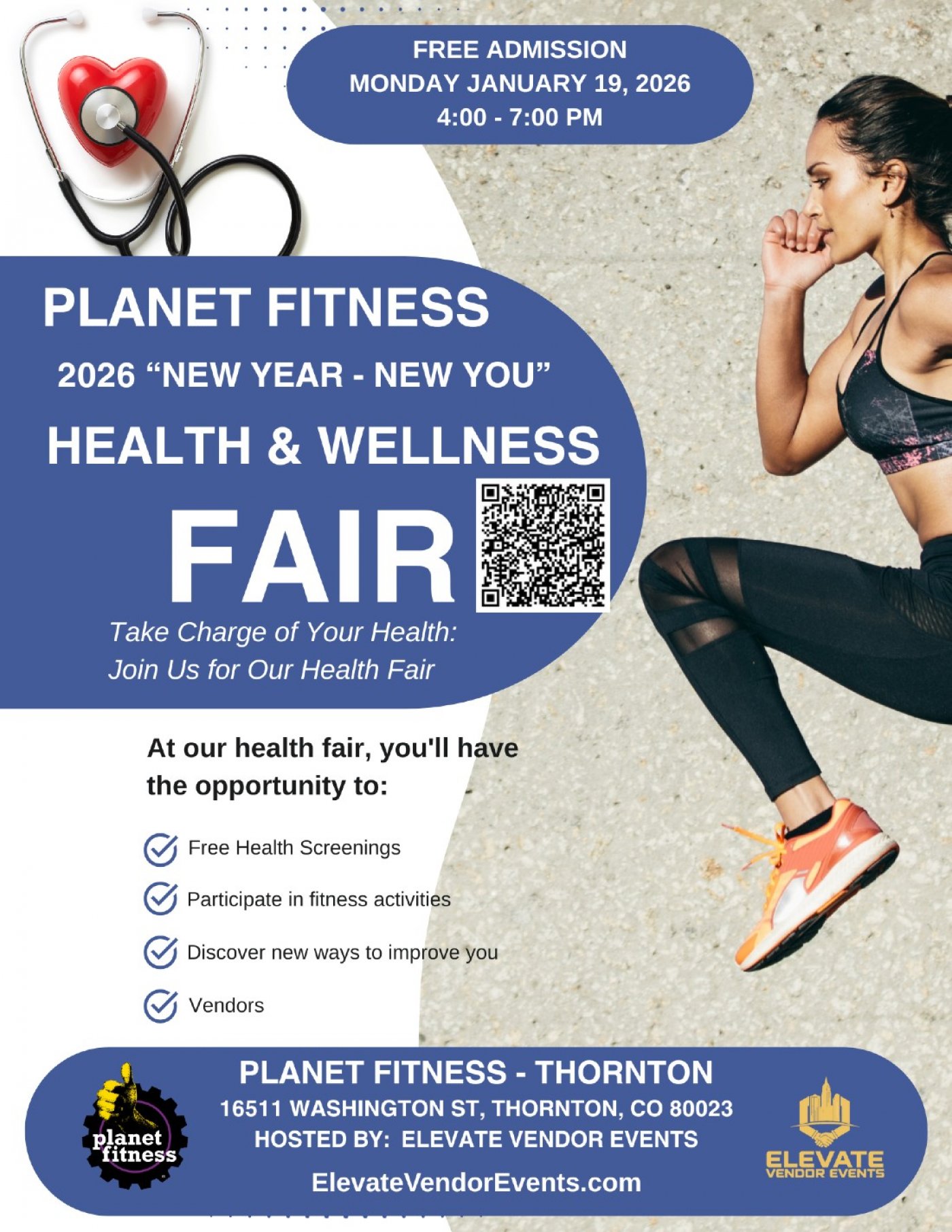 Planet Fitness \u201cNew Year \u2013 New You\u201d Health & Wellness Fair