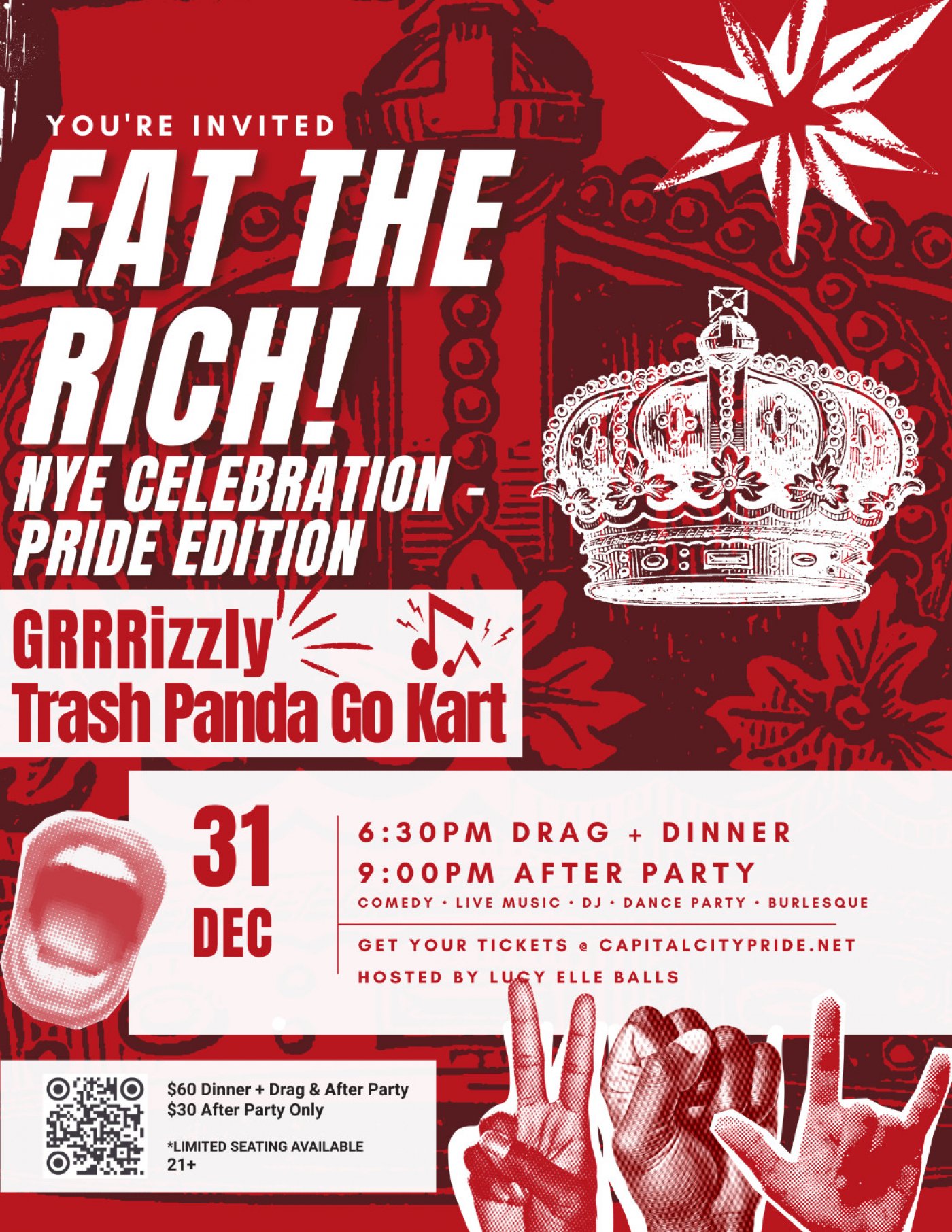 EAT THE RICH: A Queer NYE Pride Celebration