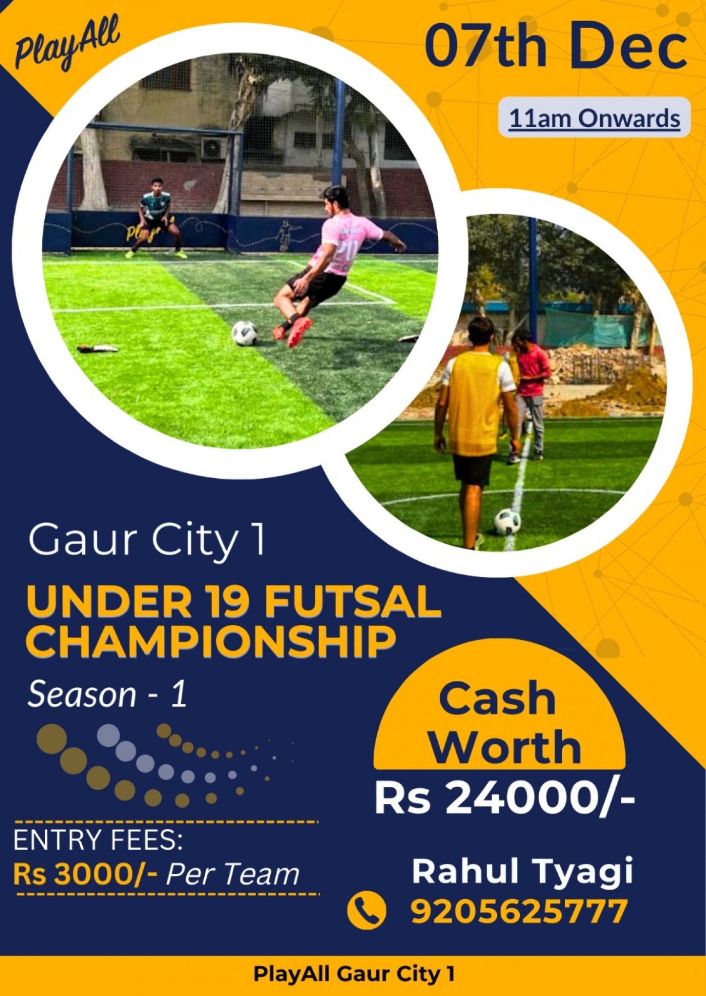 Delhi NCR U19 Futsal Championship Season - 01