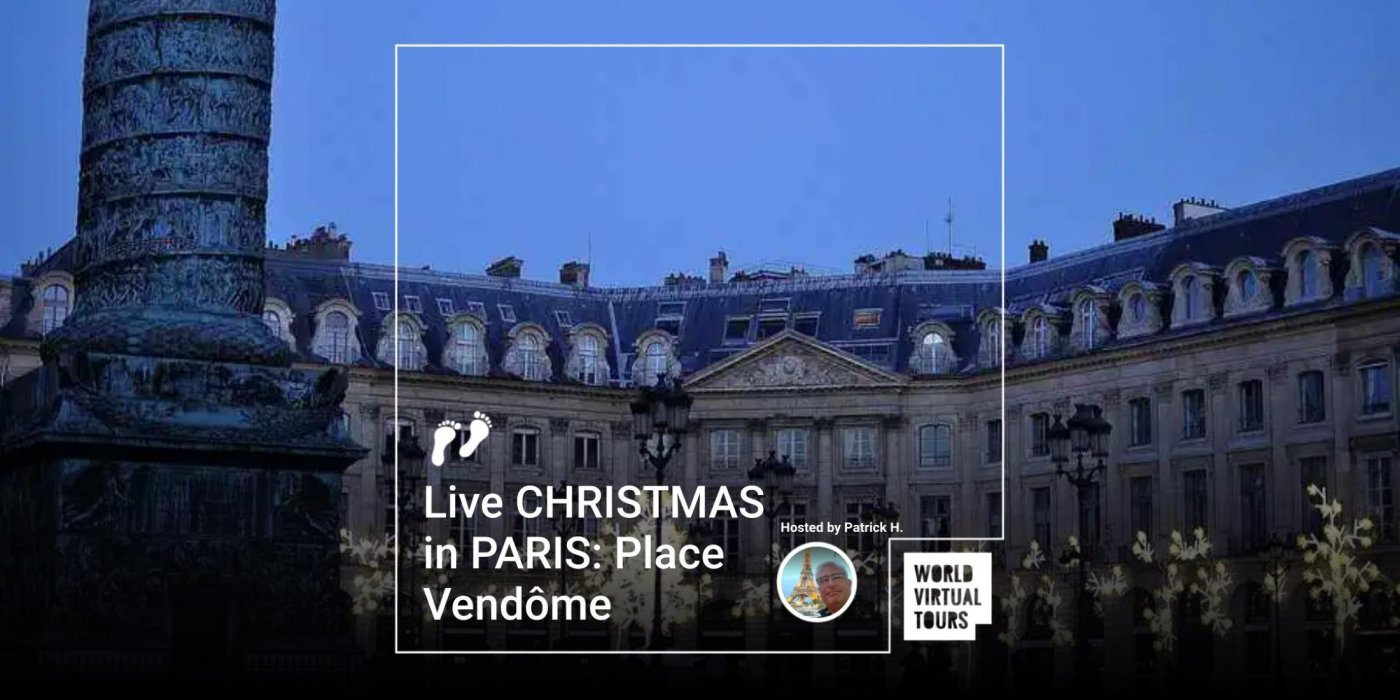 Live CHRISTMAS in PARIS: Place Vend\u00f4me