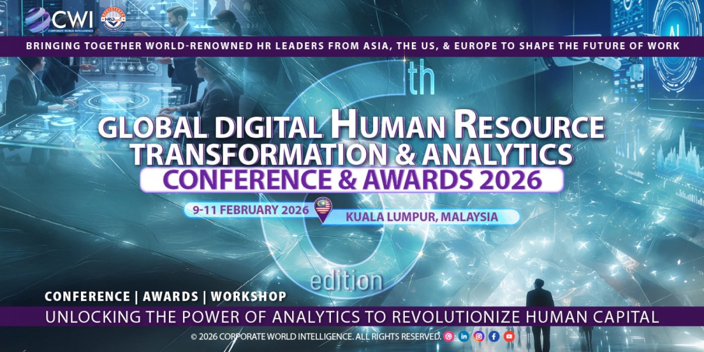 6th Edition Global Digital Human Resource Transformation and Analytics Conference and Awards 2026
