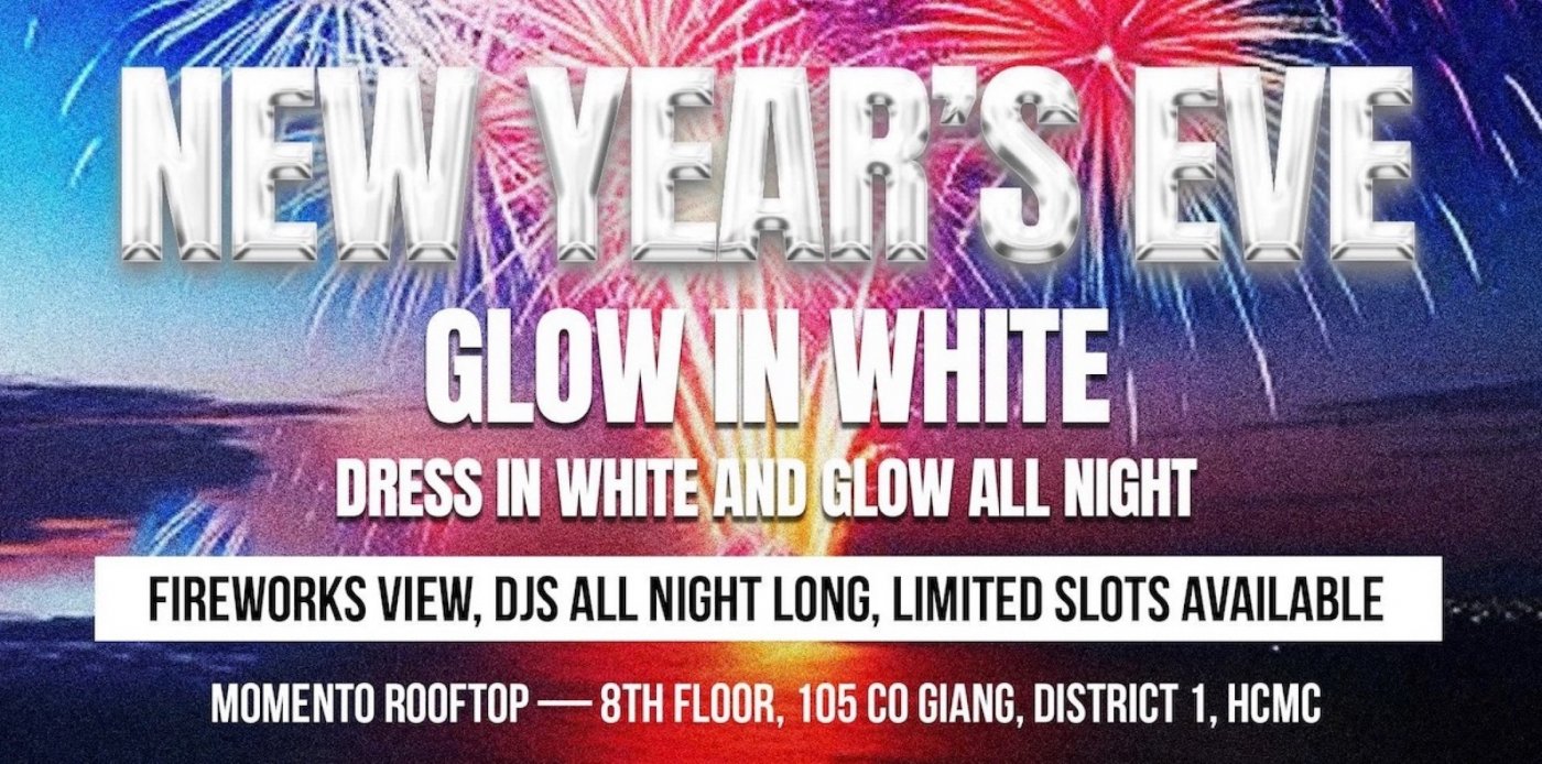 NEW YEAR\u2019S EVE : GLOW IN WHITE