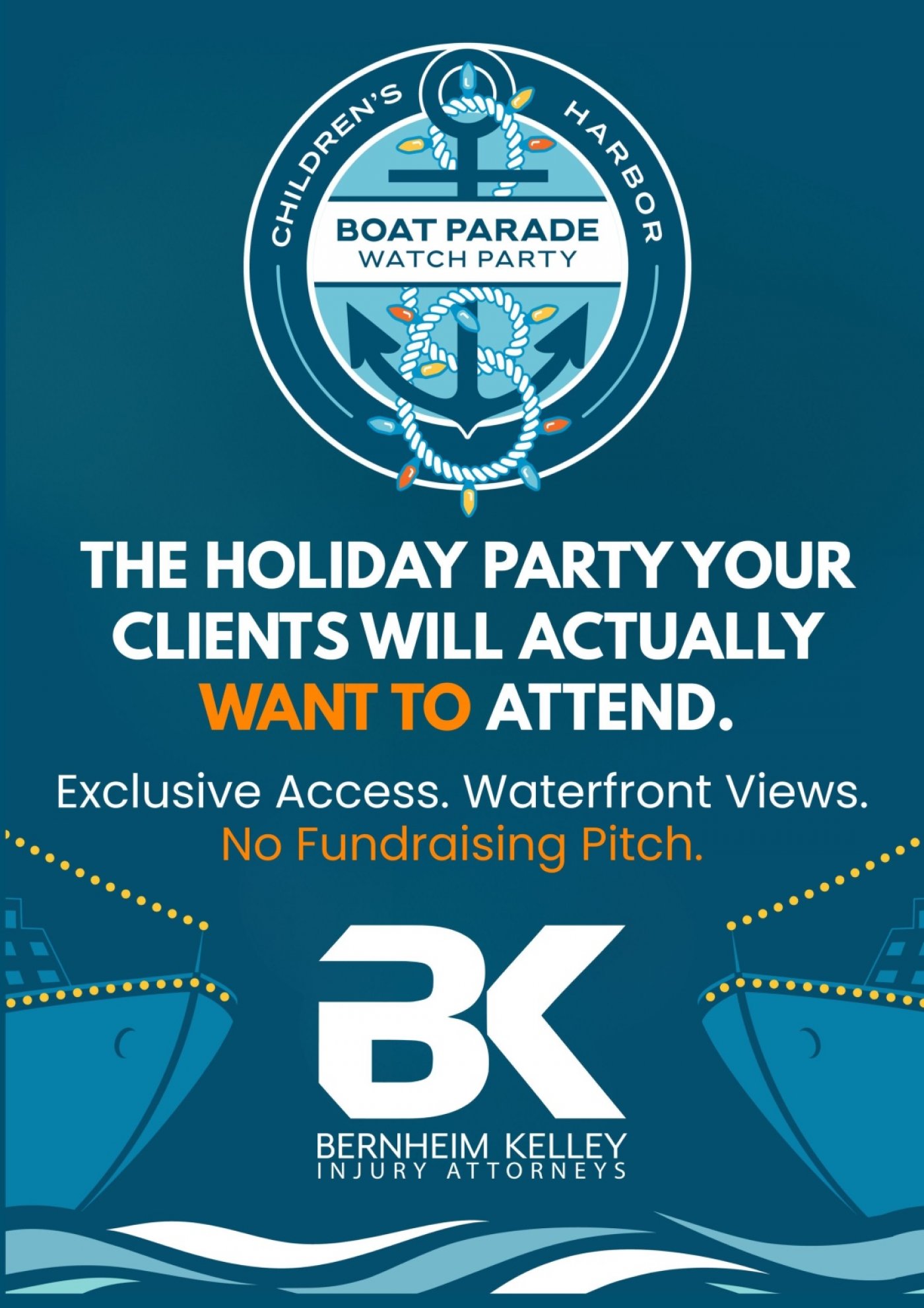 Children\u2019s Harbor Annual  Boat Parade Watch Party Presented by Bernheim Kelley Returns