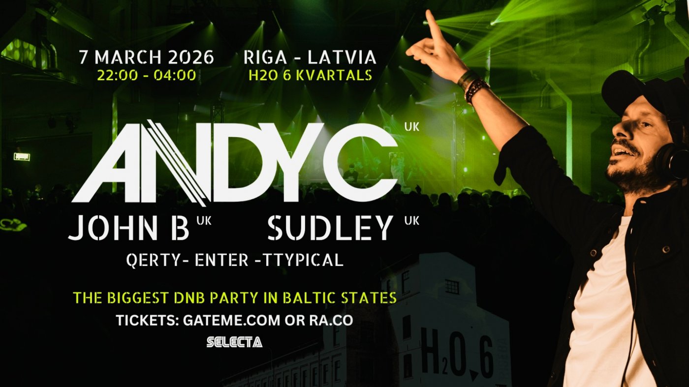 Selecta: ANDY C (UK)