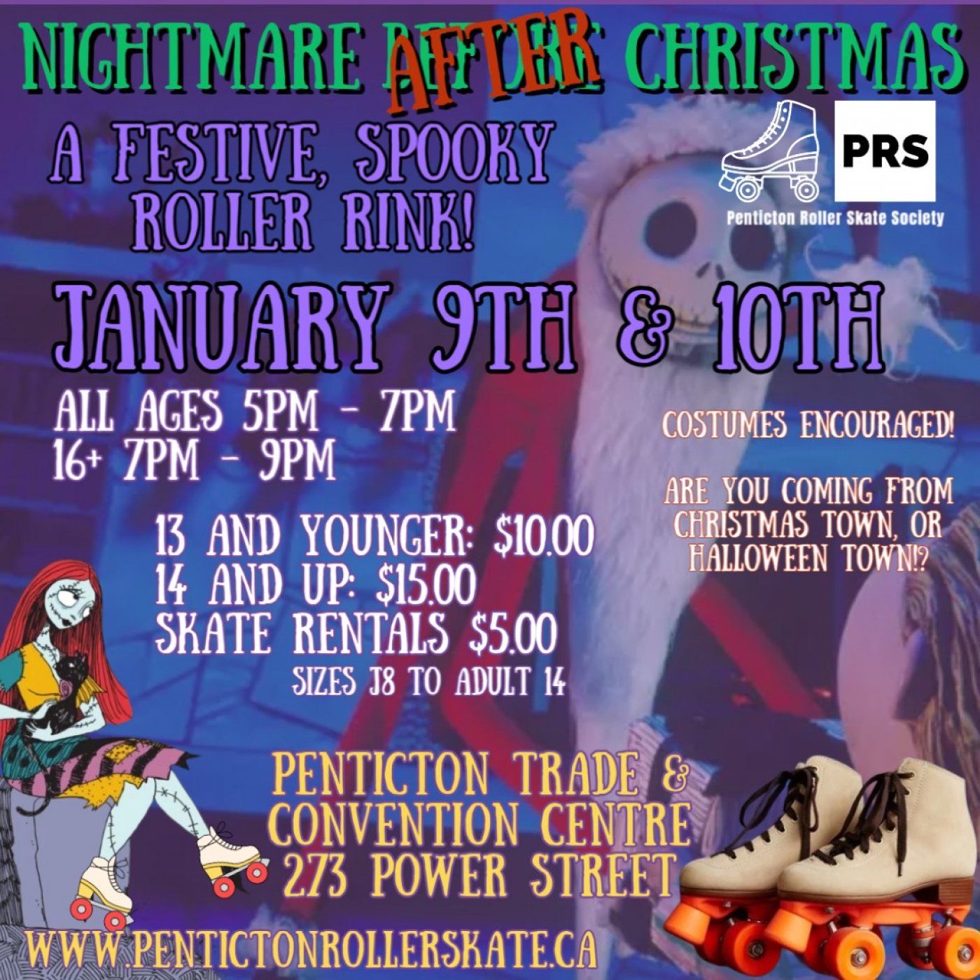 Nightmare AFTER Christmas Roller Rink!