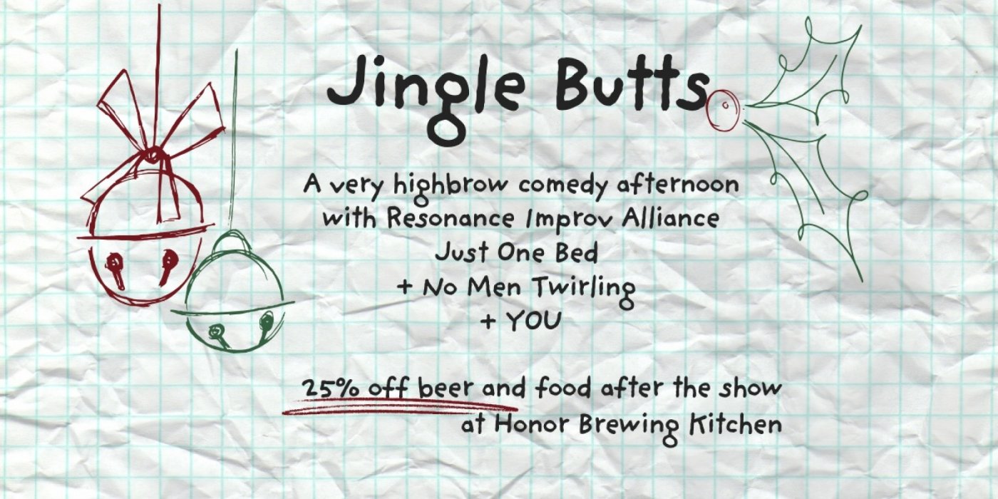 Jingle Butts: Holiday Comedy Show $10