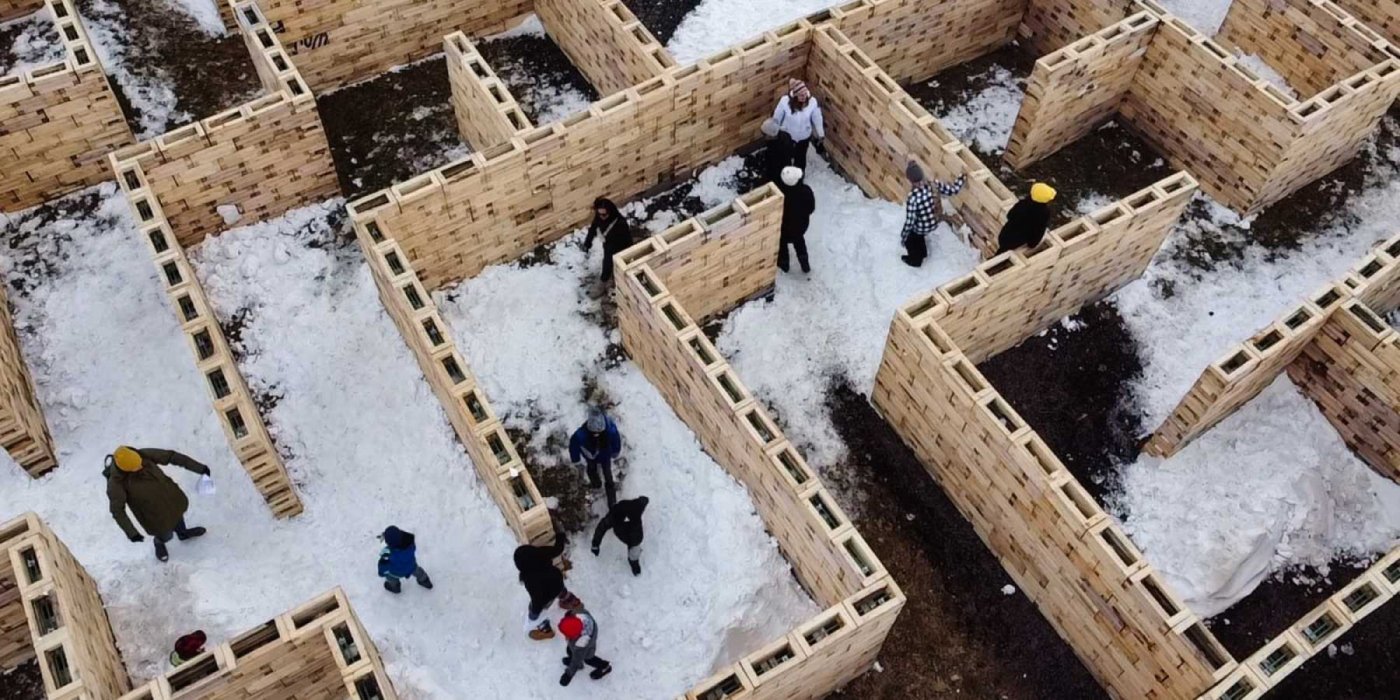 Winter Maze at Harbourfront Centre