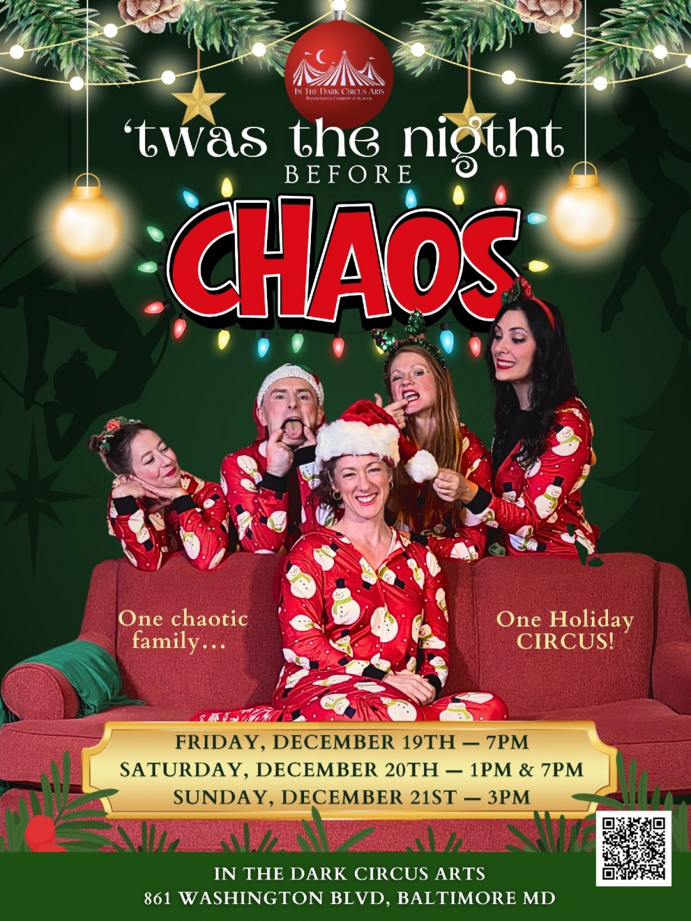 'Twas the Night Before...CHAOS! Holiday Circus Spectacular