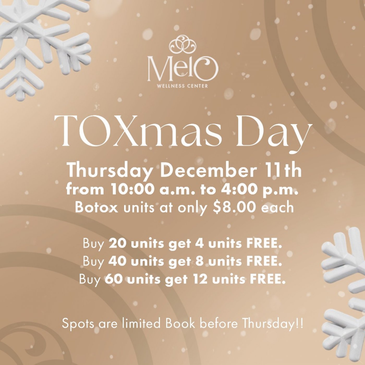 TOXmas Day at MelO