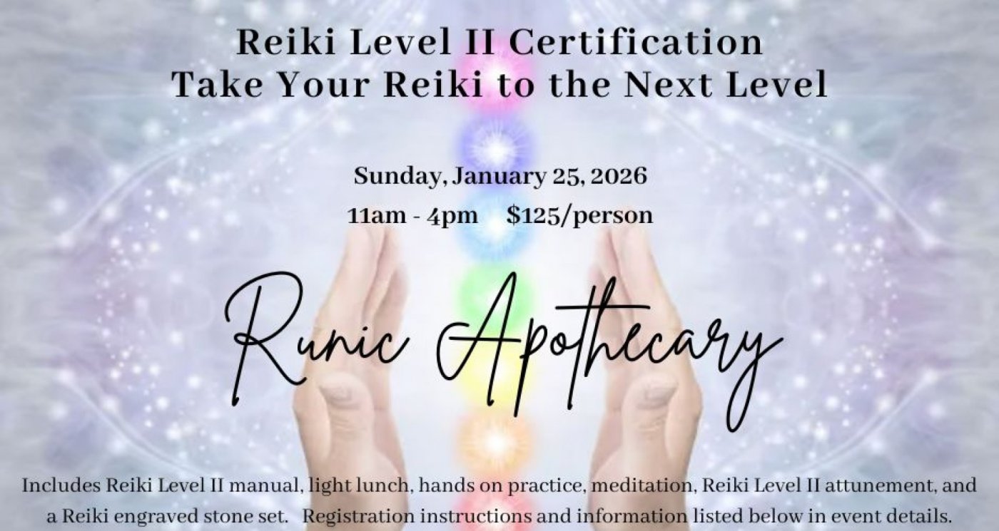 Usui Reiki Level II Certification