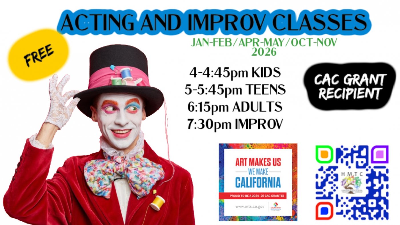 Free Acting & Improv Classes (8 Wednesdays Jan-Feb\/Apr-May\/Oct-Nov