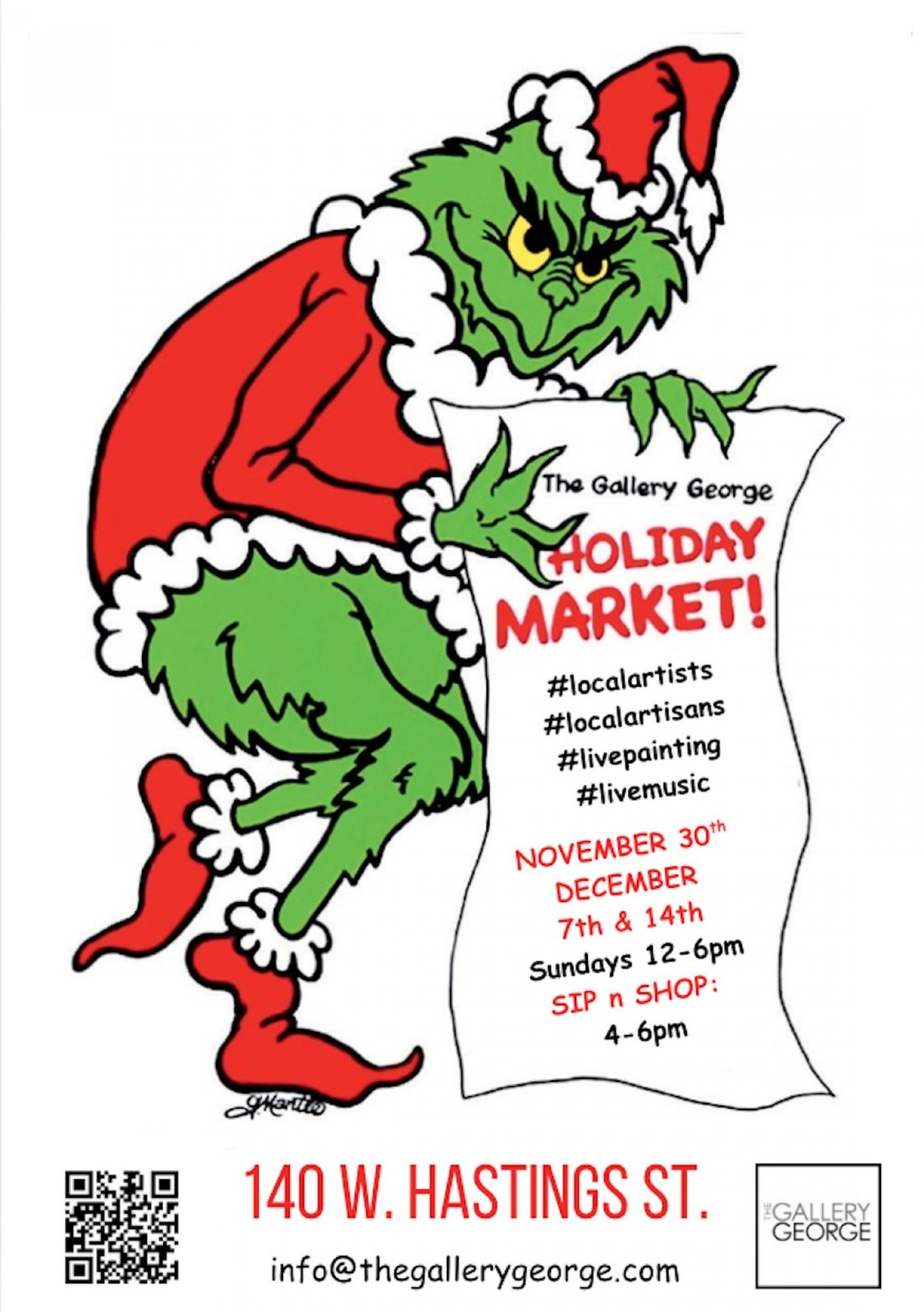 Holiday Pop Up Market