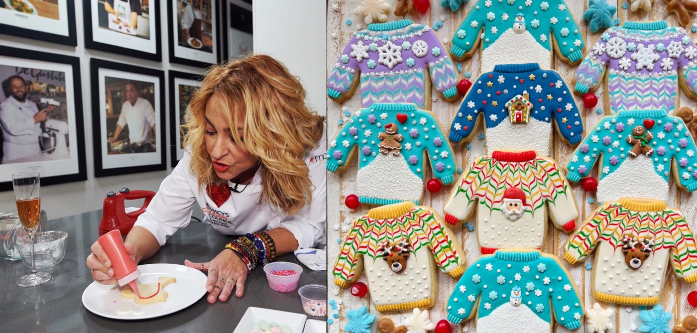 Ugly Sweater Cookie Class & Fashion Show