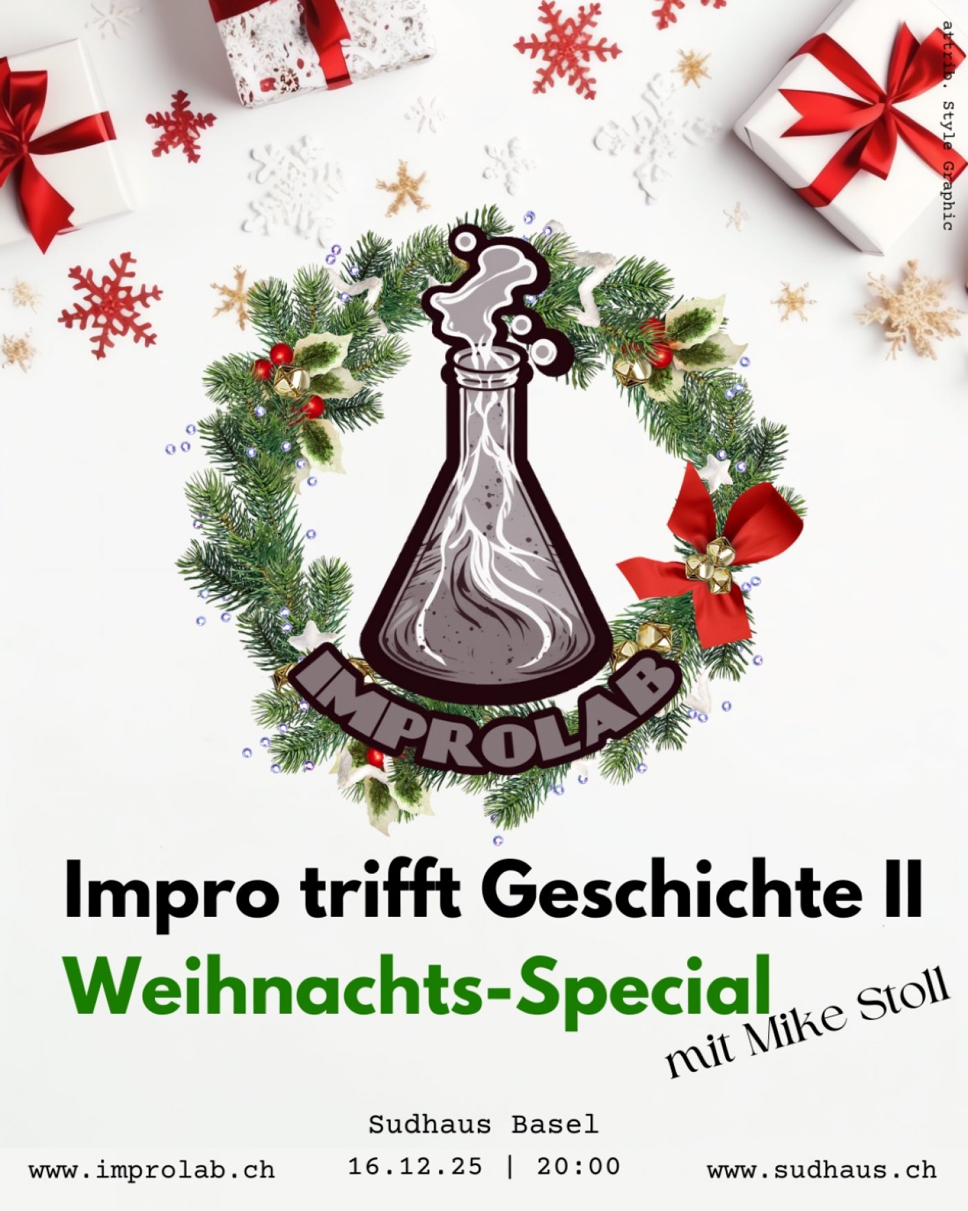 Geschichte trifft Impro II - mit Mike\u00a0Stoll