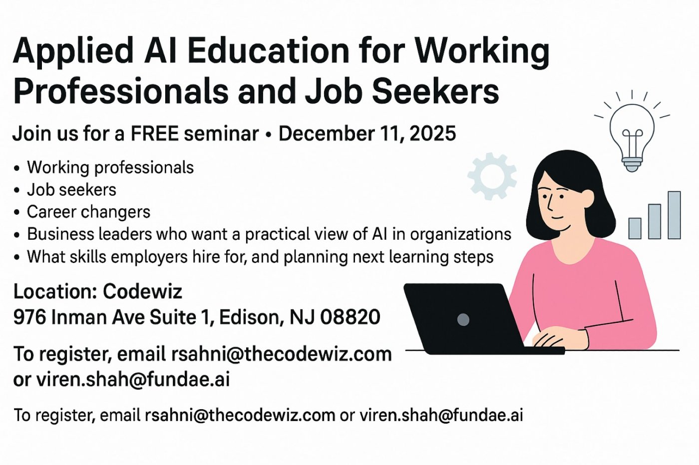 Applied AI for Working Professionals and Jobseekers