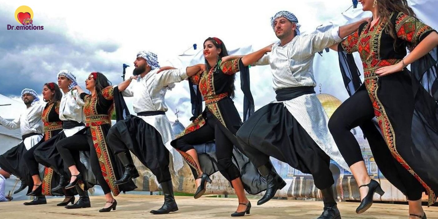 Harmony in Dabke movement