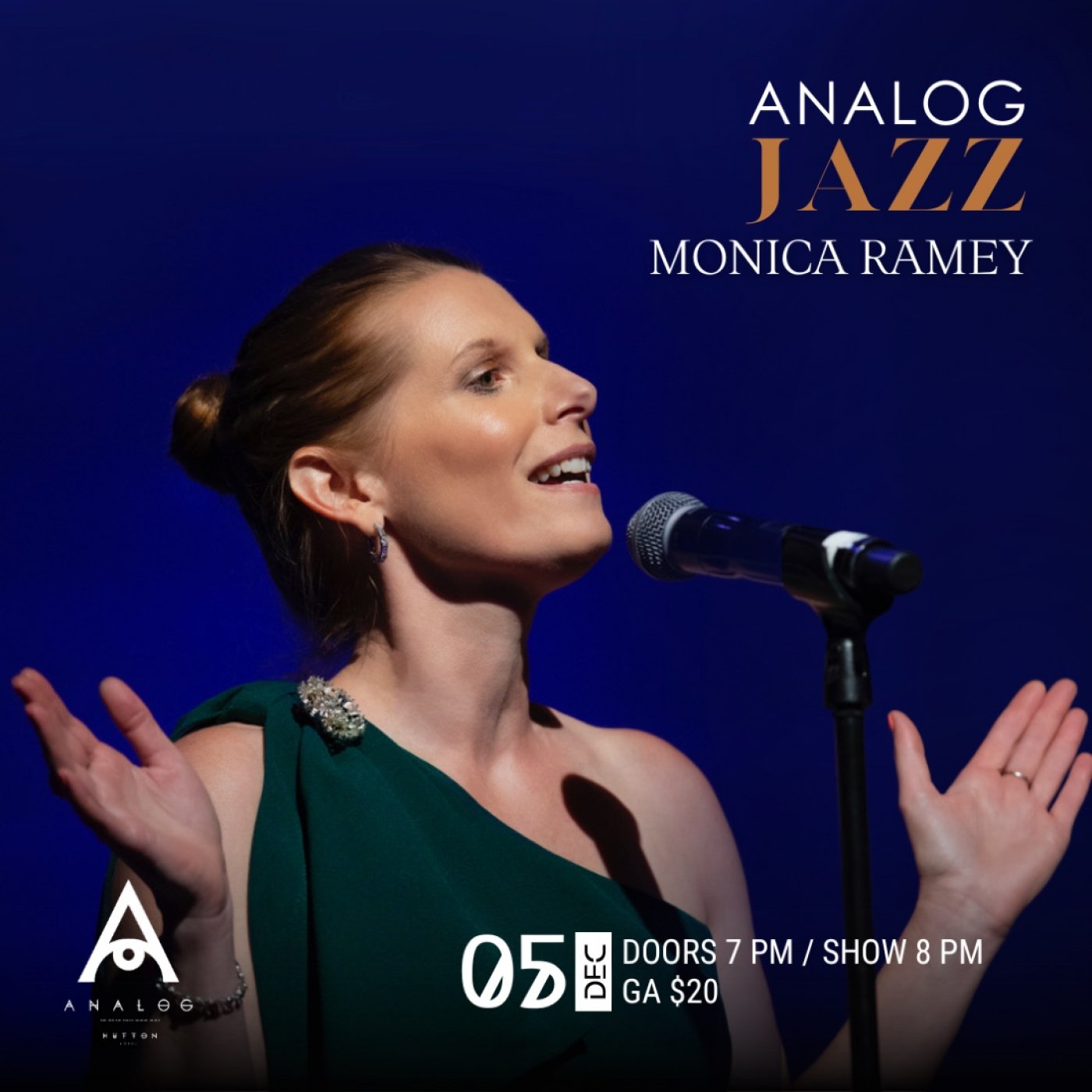 Analog Jazz Presents An Evening with Monica Ramey