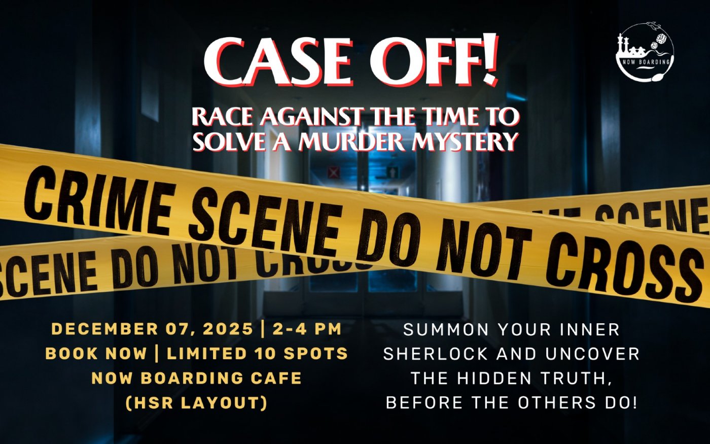Murder Mystery Case Off!