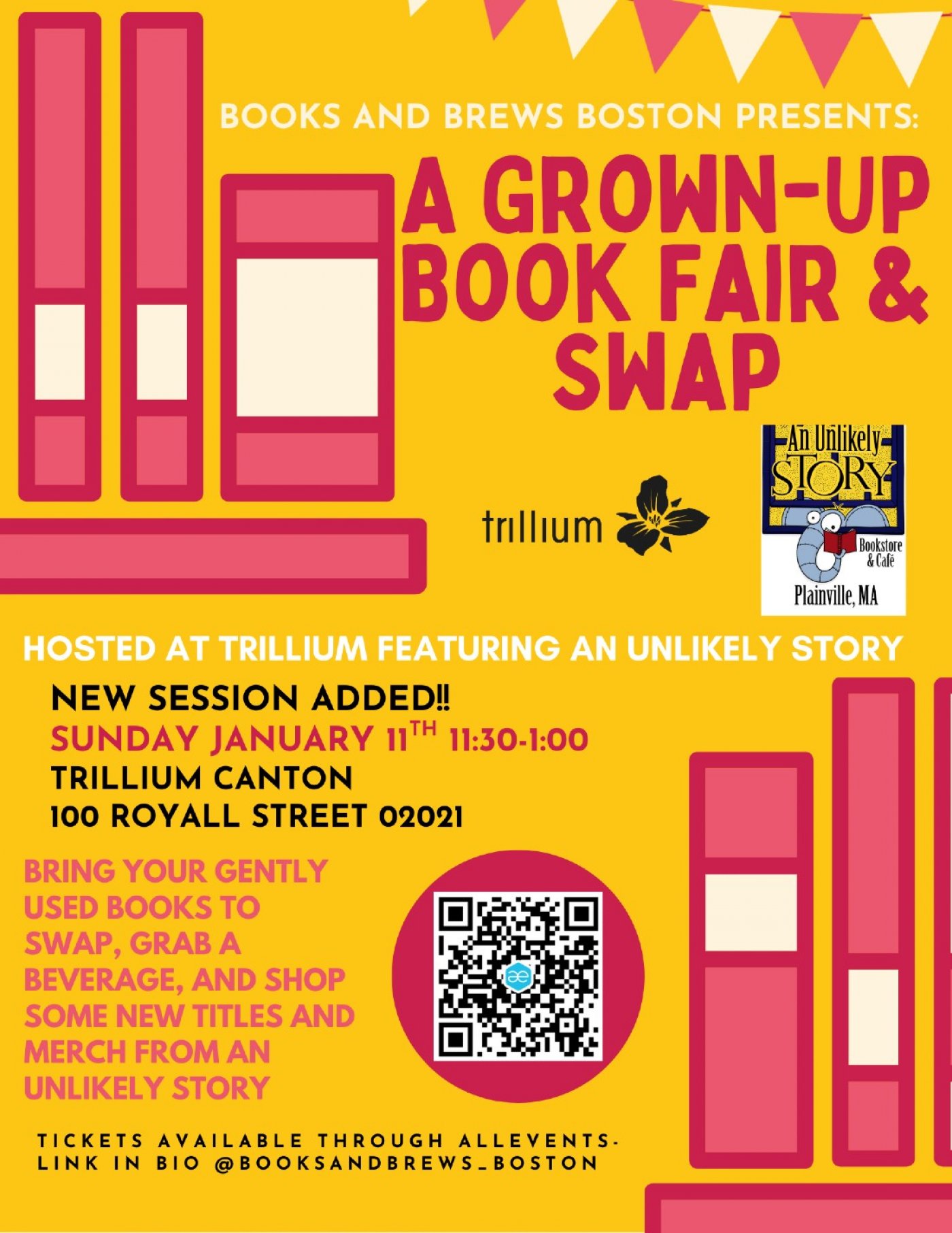 A Grown-Up Book Swap