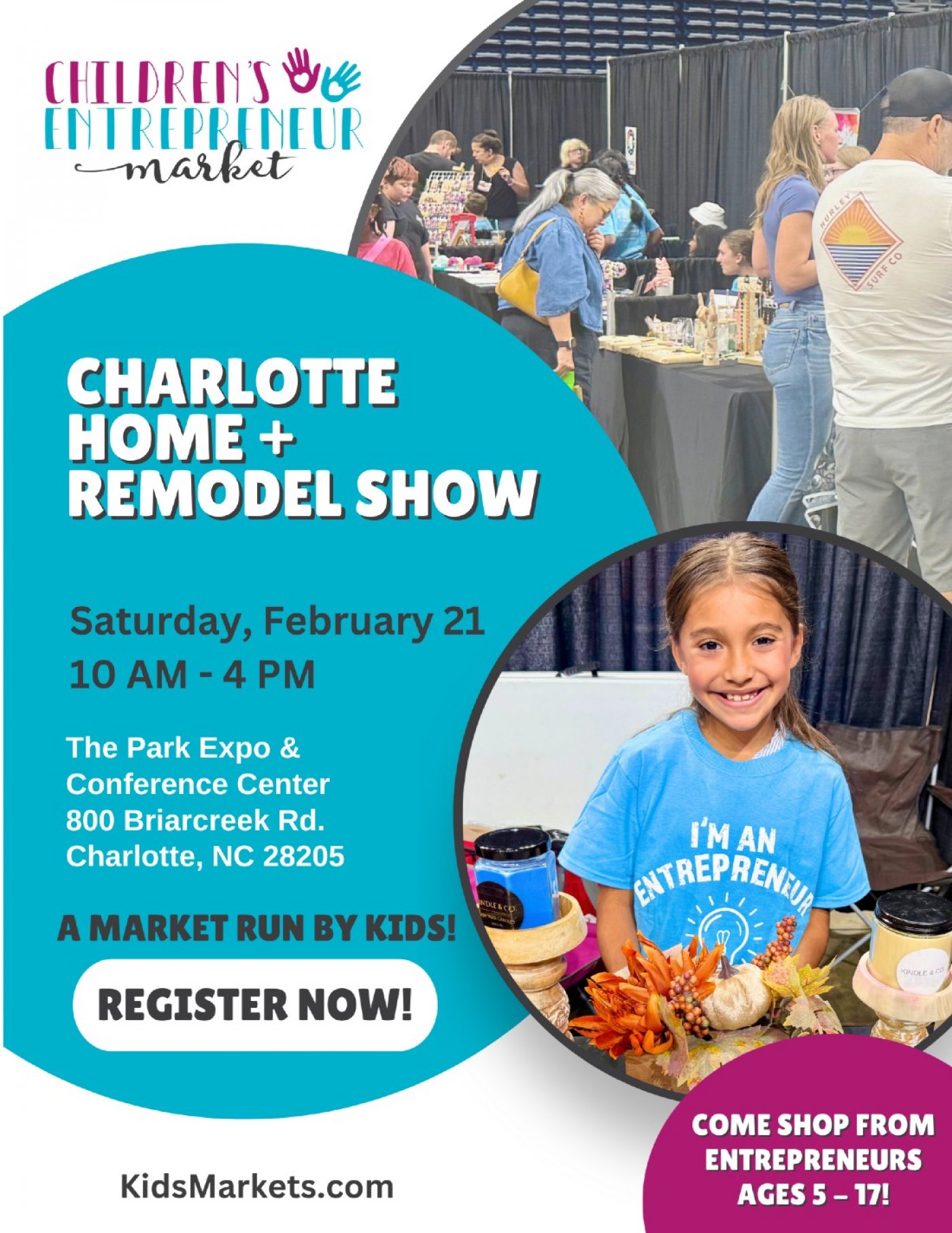 Kid's Market at Charlotte Home + Remodel Show