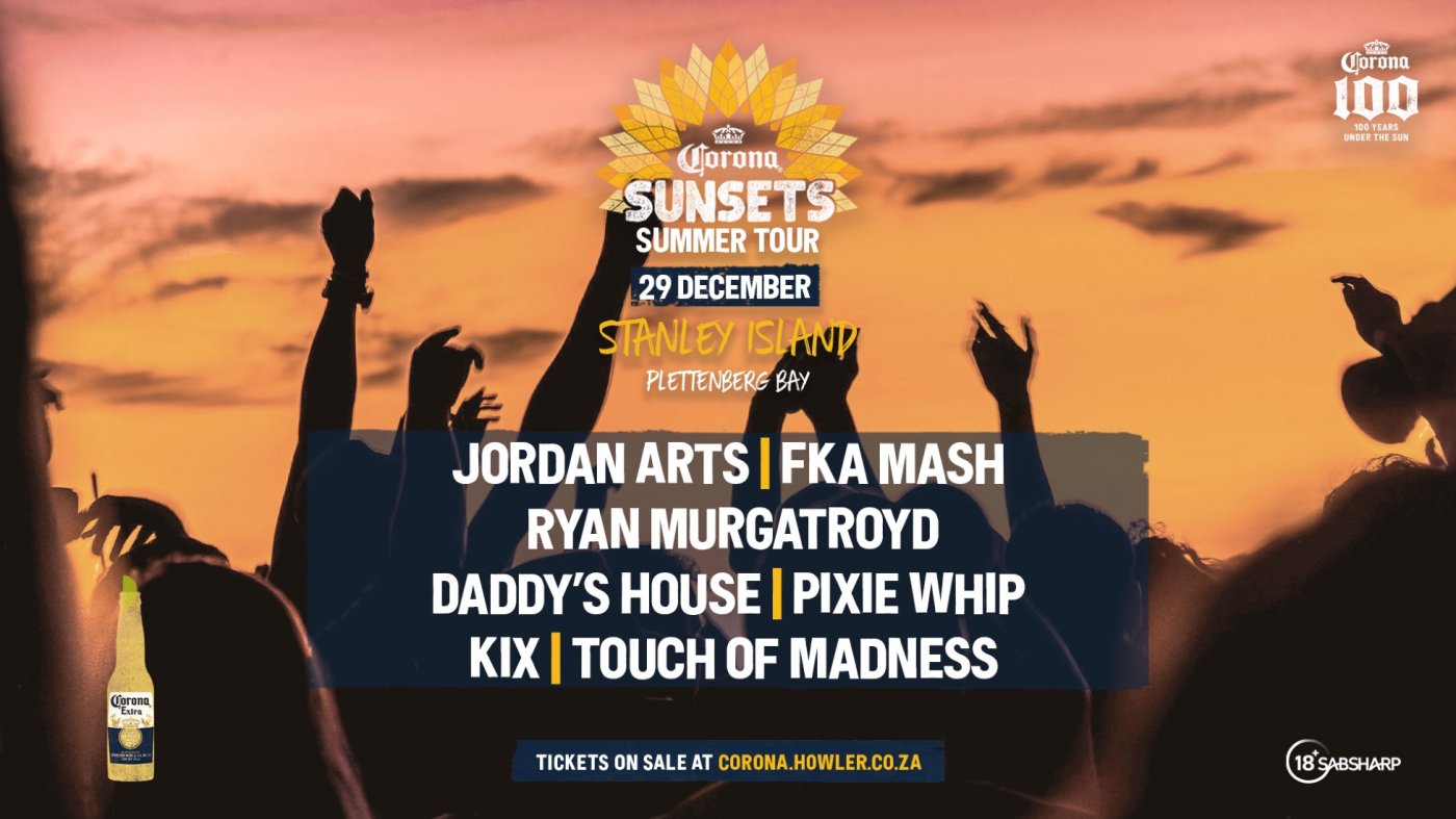 Corona Sunsets Summer Tour 2025 - Stanley Island, Plettenberg Bay