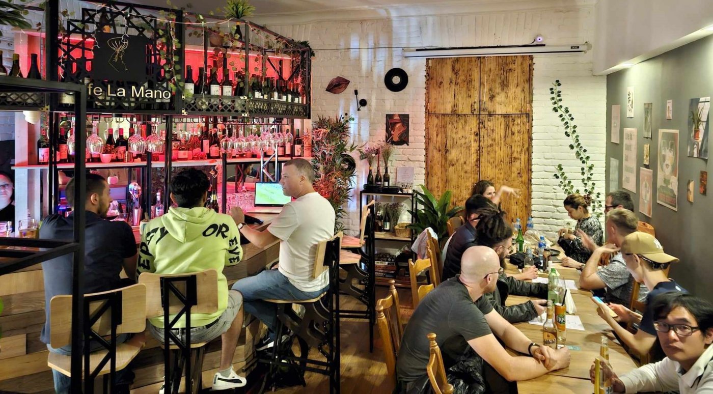 Socializing with Internationals in Tbilisi #117 (Free)