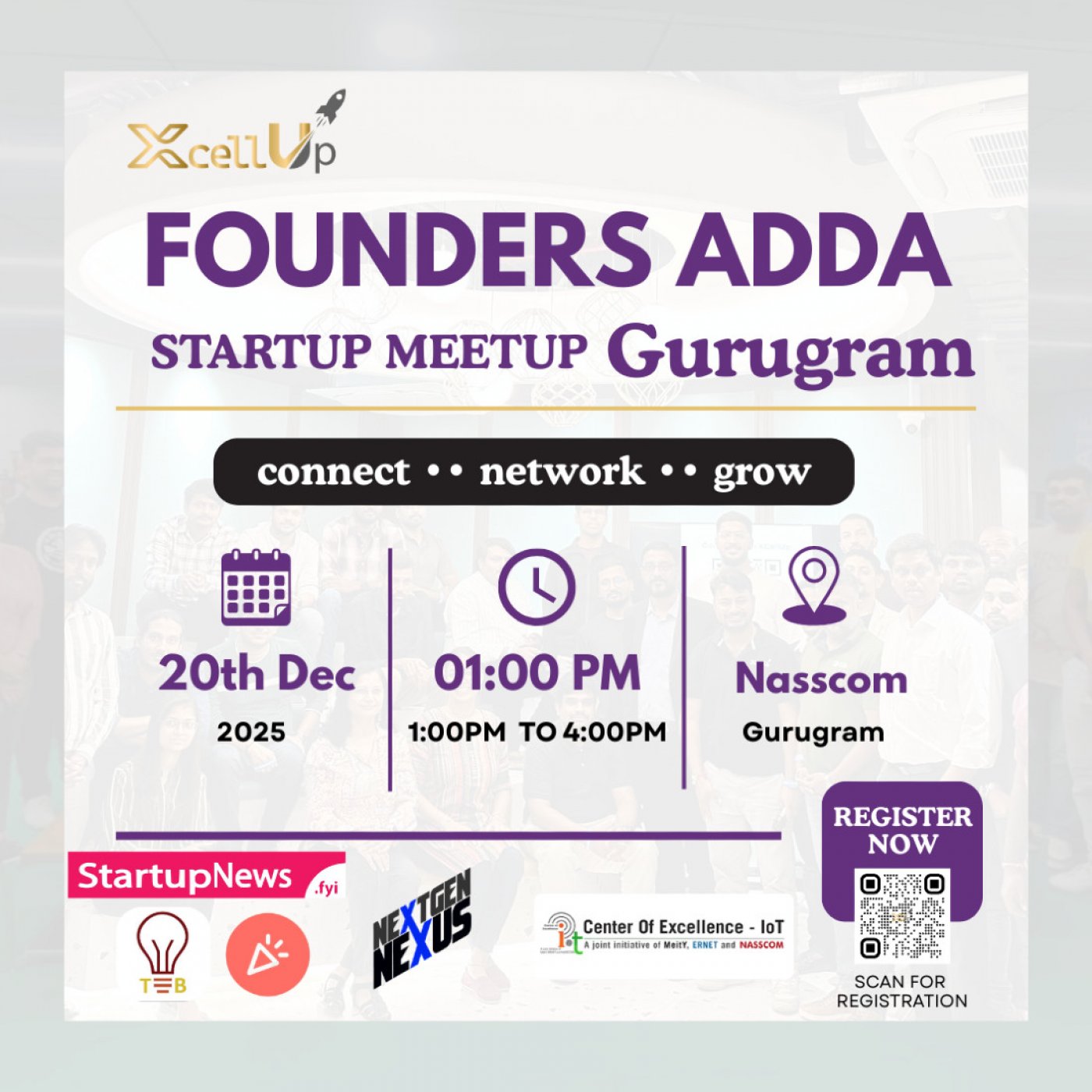 Founders Adda Startup Meetup Gurugram