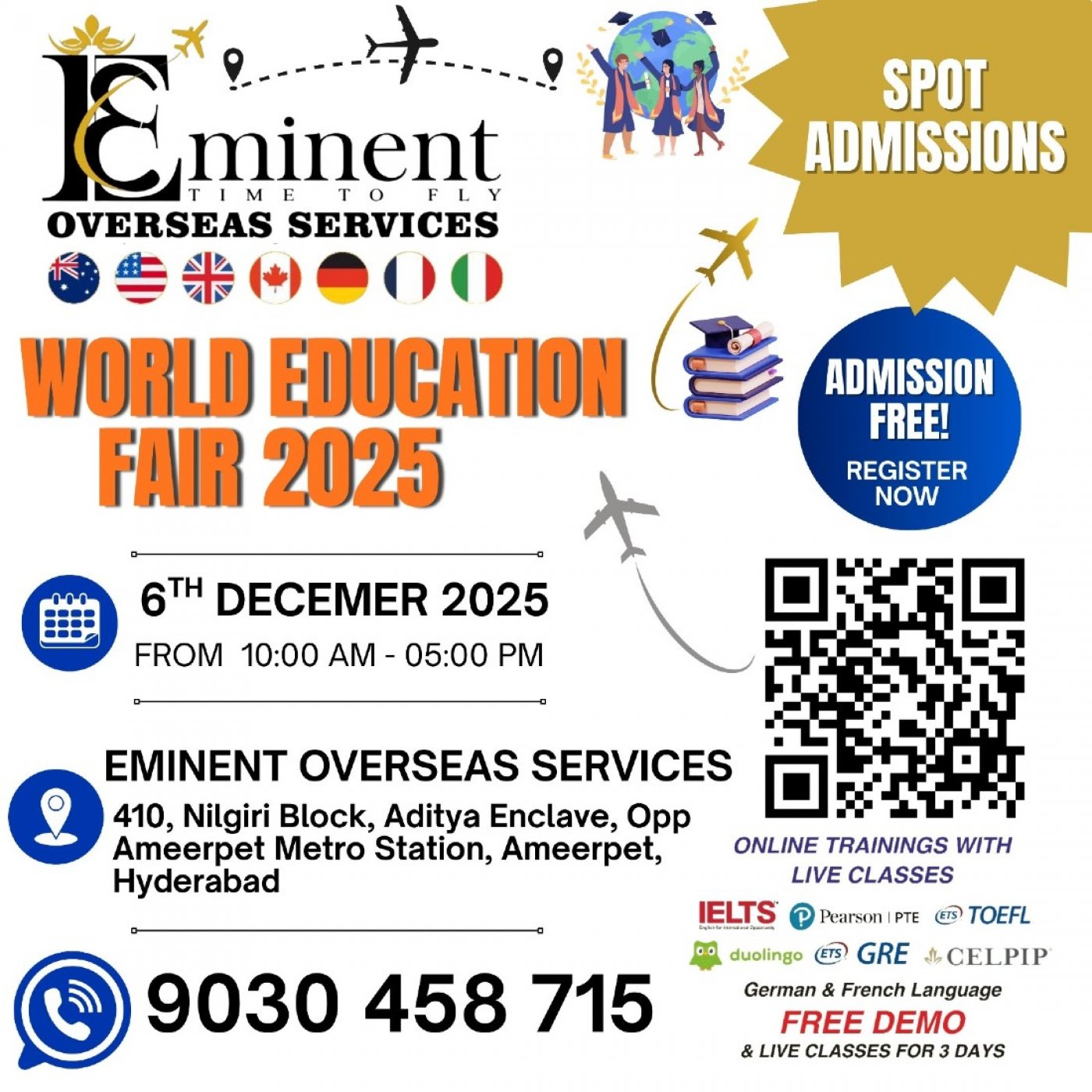 World Education Fair 6th, December 2025