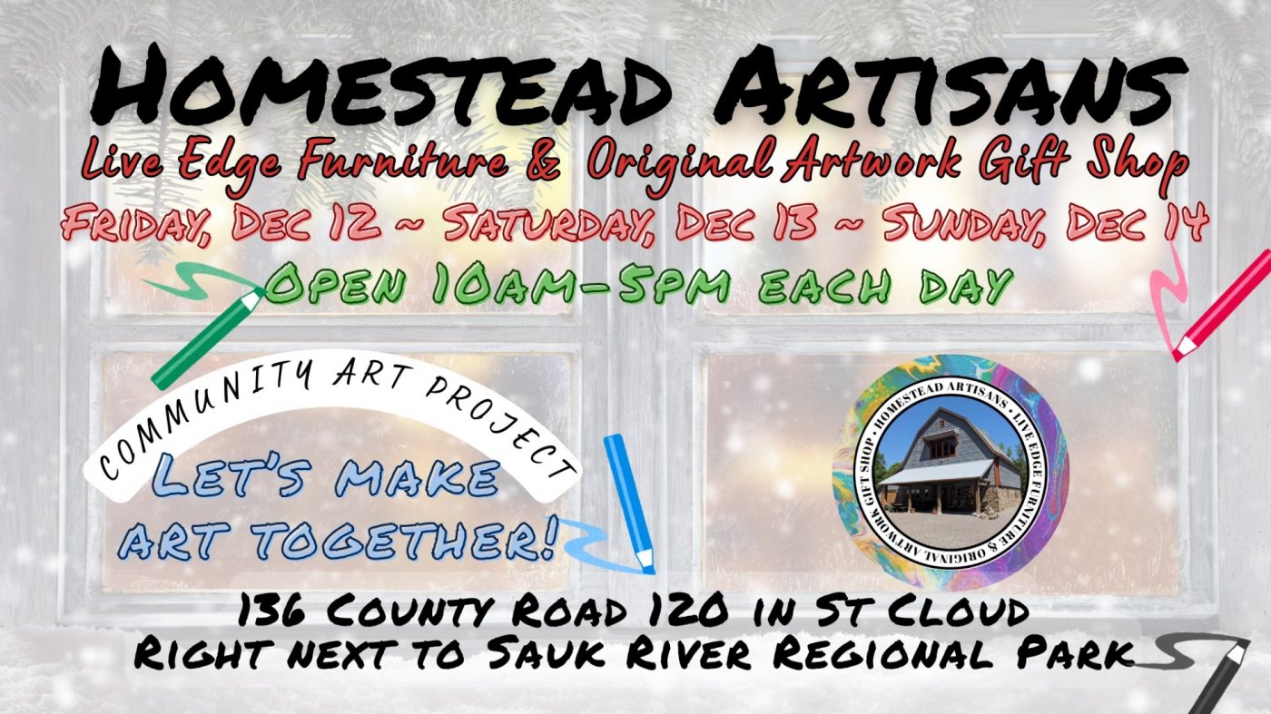 Homestead Artisans Pop-Up Shop: Community Art Project