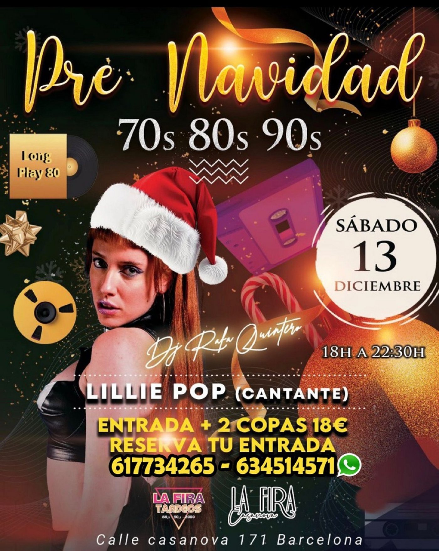 Tardeo Pre Navidad 70s 80s 90s \ud83c\udf84\u200b