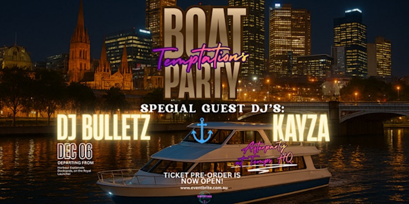 TEMPTATIONS BOAT PARTY!